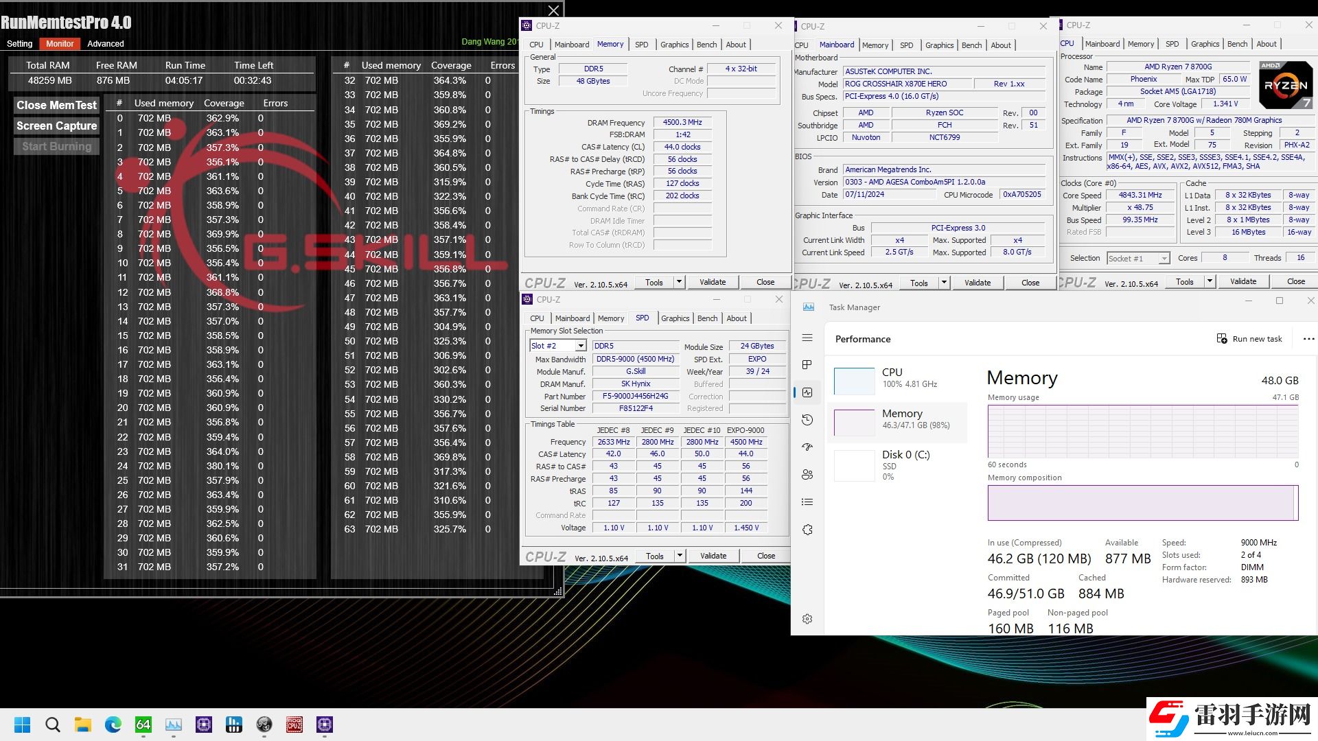 再創巔峰!芝奇展示DDR5