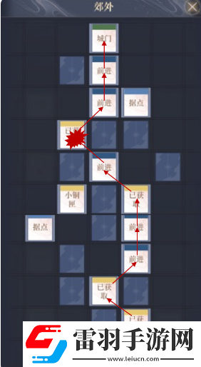 如鳶下邳據點重建路線推薦