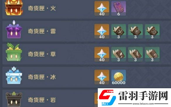 原神立本有哪些獎勵原神立本獎勵一覽