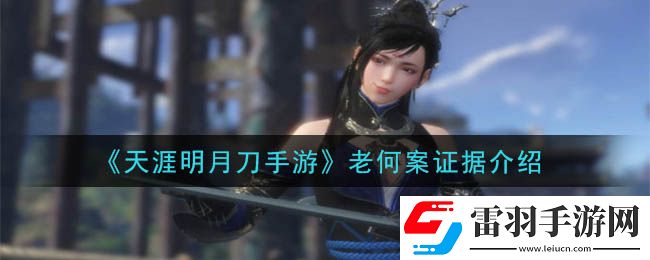 天涯明月刀手游老何案答案是什么