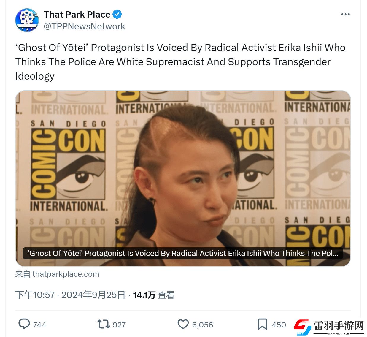 羊蹄山之鬼引玩家不滿女主臉模和高級設計師都是woke