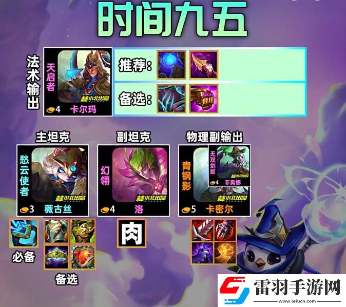 云頂之弈s12時間95陣容攻略