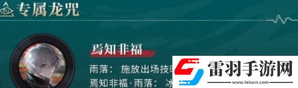 歸龍潮灰龍咒搭配方法詳解