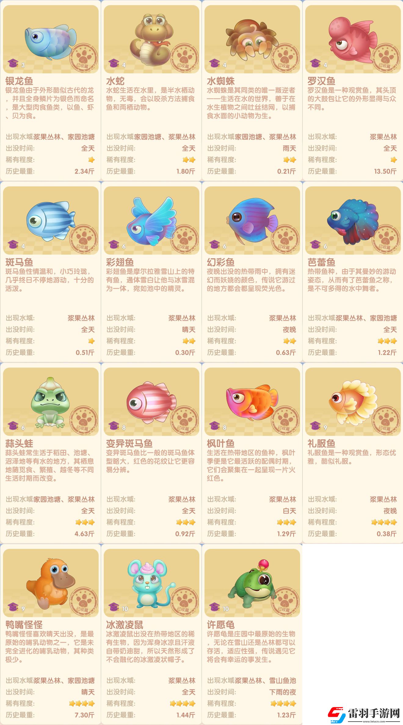 摩爾莊園冰晶龍蝦垂釣位置介紹