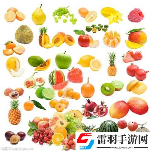 香蕉櫻桃水蜜桃獼猴桃菠蘿