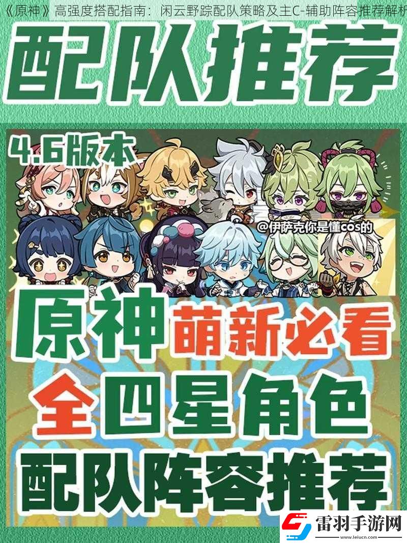 原神高強(qiáng)度搭配指南