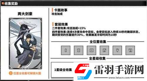 家庭教師手游兩大劍豪套裝屬性詳解