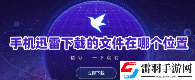 迅雷下載的文件在手機哪個文件夾