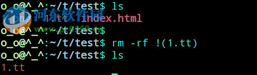 如何使用rm命令刪除特定文件