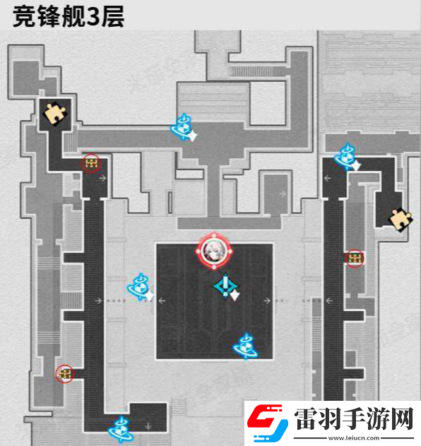 崩壞星穹鐵道2.5新地圖競峰艦寶箱一共有幾個