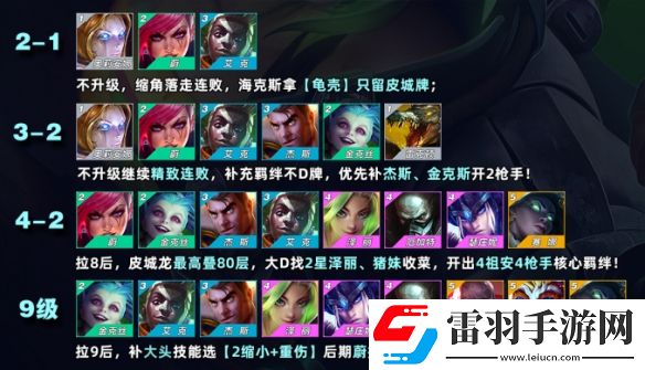 金鏟鏟之戰s9陣容大全