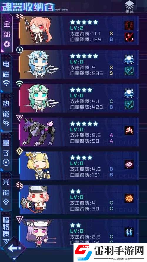 魂器學院魂姬輸出誰最強