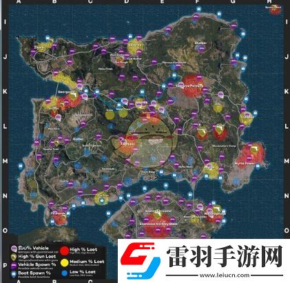 大逃殺適者生存資源刷新點在哪里