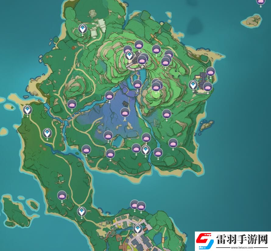 原神緋櫻繡球位置大全稻妻緋櫻繡球位置一覽