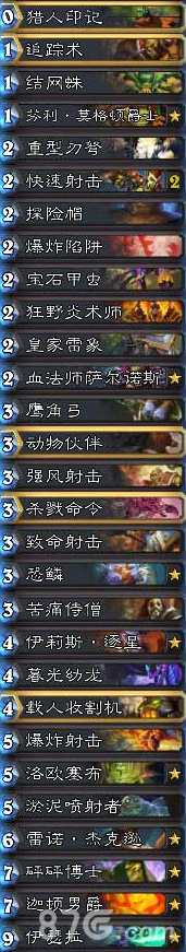 爐石傳說宇宙獵卡組怎么樣爐石傳說宇宙獵推薦