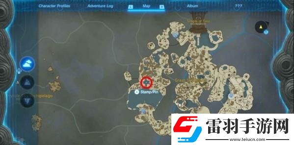 塞爾達傳說王國之淚遠昔骨舌魚在哪