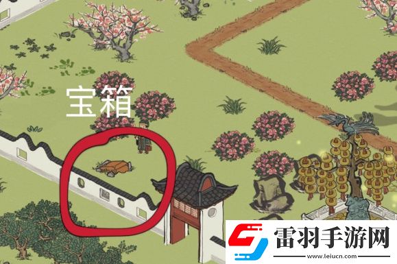 江南百景圖麗娘府宅寶箱鑰匙位置在哪里