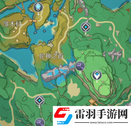 原神2.1稻妻地靈龕位置圖原神稻妻地靈龕鑰匙獲取