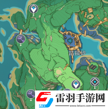 原神2.1稻妻地靈龕位置圖原神稻妻地靈龕鑰匙獲取