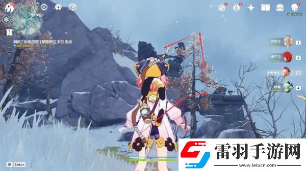 原神雪山三個匣子收集路線龍脊雪山三個匣子位置大全