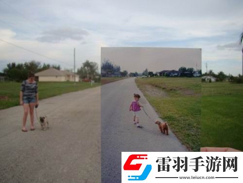 當現實與回憶重疊的瞬間淚水劃過灑向照片