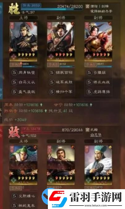三國志戰略版白馬弓陣容該怎么玩