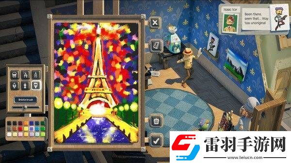 獨立休閑模擬繪畫游戲饑餓派畫家2Steam頁面上線