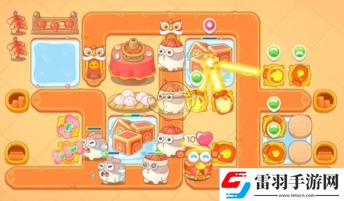 保衛(wèi)蘿卜4呆兔大舞臺(tái)第12關(guān)怎么過